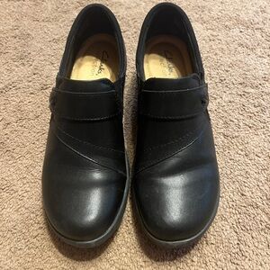 Clark’s Black Booties